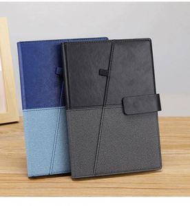 Cuaderno de Negocios Personalizado con Tapa Dura de Cuero PU A5 con Logotipo para Promoción Navideña - Product Image 3