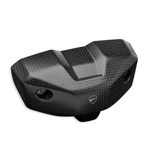 Couverture de tableau de bord en fibre de carbone pour moto Streetfighter V4 S 2020 2023 - Product Image 1