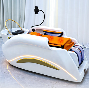 Cama de Masaje Capilar Nueva qm, Cama de Spa para Cabello con Masaje Corporal Completo 4D, Cama de Spa para Cabello con Vapor y Ciclo de Agua - Product Image 1