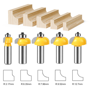 1/2 Shank Woodworking Chamfering <b>Cutter</b> Bearing Trimming Bit <b>CNC</b> Carving Tools Woodworking Milling <b>Cutter</b> Pattern End Mill - Product Image 6