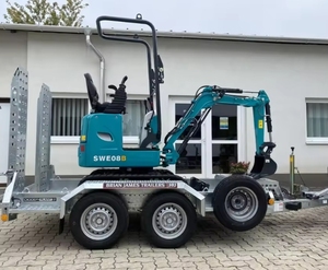 <span class=keywords><strong>Mini</strong></span>-excavatrice Yanmar certifiée UE 7,2 kW - MARQUE CHINOISE SWE08B, conception étroite <span class=keywords><strong>de</strong></span> 750 mm - Product Image 3