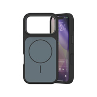 Coque de téléphone en silicone liquide souple avec aimant puissant, double couleur, cadre de caméra en métal pour iPhone 18 Pro