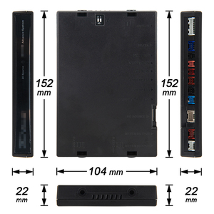 Kit complet de jauges numériques pour voiture, style Defi, 10 en 1, universel - Product Image 3