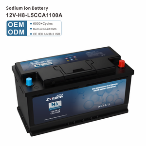 Batterie à ions sodium 60AH-105AH -40 ° Puissance de démarrage du moteur C pour les camions lourds, les autobus, les applications marines, batterie au sodium-ion pour voiture - Product Image 6