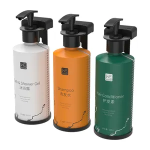 Forniture di fabbrica supporto per magnete magico supporto per Dispenser di sapone manuale per doccia a parete per bagno dell'hotel
