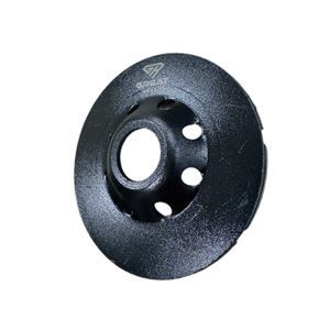 Китайский абразивный бетонный шлифовальный диск 4-дюймовый шлифовальный круг двухрядный сегментный алмазный инструмент алмазный шлифовальный камень - Product Image 4