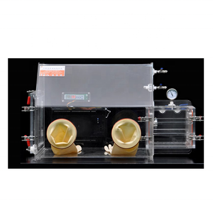 Scatola per Guanti in Acrilico con Deumidificazione Automatica |   Camera di Controllo Atmosferico e di Conservazione Sottovuoto per Laboratorio - Product Image 1