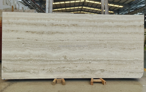 Ý navona Roman cổ điển màu be alabastrino <span class=keywords><strong>travertine</strong></span> Tấm mài kết thúc tĩnh mạch cắt không hàn cho sàn ăn nhà bếp khách sạn - Product Image 5