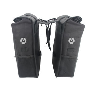 Bolsa de Bicicleta Impermeable de 48L, Doble, Enrollable, Negra, para Portaequipajes Trasero de Bicicleta Eléctrica, con Tira Reflectante, OEM - Product Image 3