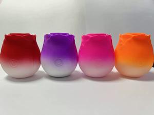 Vibratore a Rosa Popolare negli USA, Rosso, Nero, Blu, Rosa, Viola, Giocattoli Sessuali, Vibratore a Rosa Luminoso che Succhia per Donne - Product Image 4