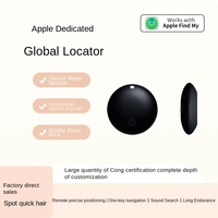 Dispositif anti-perte Apple Find My AirTag, réseau 4G, traceur GPS intelligent pour animaux de compagnie, fabriqué avec des matériaux écologiques