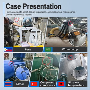 100mV/G tàu thông minh giám sát chính xác cảm biến gia tốc áp điện với đo nhiệt độ - Product Image 4