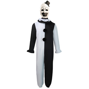 Disfraz de Cosplay de Art el Payaso de Terrifier, Traje de Asesino con Gorro para Adultos, Disfraz de Halloween - Product Image 5