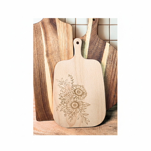 Tabla de Cortar y Bandeja para Servir de Madera - Resistente y Apta para Lavavajillas - Product Image 1