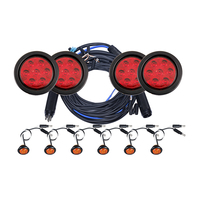 Kit de câblage avec feux LED pour remorques et bennes de camions, faisceau de câblage pour remorque