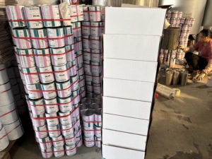 Peinture de remplissage en aérosol acrylique gris 1K de haute qualité Revêtement en résine d'excellente adhérence Couleur de peinture vibrante pour voiture et bateau en acier - Product Image 5