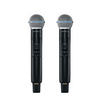 Microphone sans fil numérique à quatre canaux ULXD4Q S58 Beta58, 4 XLR indépendants pour renforcement sonore professionnel