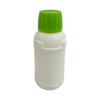 Bouteille en plastique HDPE mate de 200 ml avec poignée latérale, prise en main ergonomique, conteneur pour produits chimiques et eau, couleur personnalisée, bouteille vide