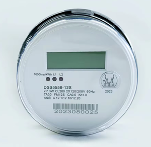 ZHONGYI <b>Smart</b> Single-Phase ANSI <b>Socket</b> Electric Meter FM12S Built-in LORAWAN Accurate Wireless Metering Solution 0.5/1 Accuracy - Product Image 1