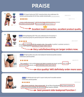 Culotte Femme Tricotée Ample et Aérée ODM – Douce, Respirante, Sans Coutures, Taille Moyenne, 4 Couches Absorbantes pour Usage Quotidien