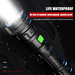 <span class=keywords><strong>2025</strong></span> New đi bộ đường dài Torch thiết bị ánh sáng mạnh mẽ Zoomable Led đèn pin cho cắm trại ngoài trời Câu Cá Lặn USB nhôm chống thấm nước - Product Image 2