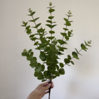 Dalian Chermy DC088 Großhandel Hochwertige Künstliche Eukalyptusblätter für Hochzeitsblumenarrangements und Dekoration