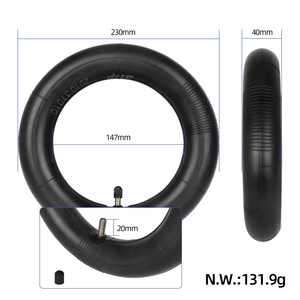 Tubo interior de 10 pulgadas (250*64) con válvula recta para patinete eléctrico XM4 Ultra y Navee S65, piezas de neumático de vacío, cámara, desde almacén de la UE - Product Image 2