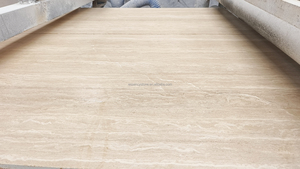 <span class=keywords><strong>Traitement</strong></span> de surface mat Dalles de <span class=keywords><strong>travertin</strong></span> super blanc, <span class=keywords><strong>travertin</strong></span> beige de dinde coupé à la taille 122x61x2cm <span class=keywords><strong>pour</strong></span> carrelage - Product Image 3