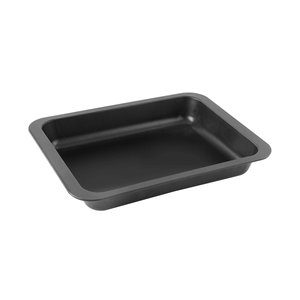 Ligne de cuisson spéciale 37x27cm Lasagne Moule Rôtissoire Taille personnalisée Casseroles en métal pour usage domestique Cuisinière à induction Compatible - Product Image 1
