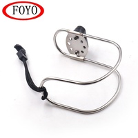 Support de bouée de sauvetage Xiamen Sunshine en acier inoxydable 316 avec corde en nylon pour éclairage de bouée de sauvetage pour accessoires de bateau/yacht/kayak/embarcation