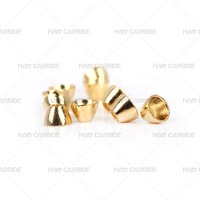 Perles en tungstène pour la pêche à la mouche, forme ronde, en forme de cône
