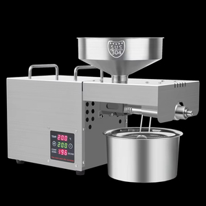 Mesin Pengolah Minyak Otomatis untuk Biji Kacang Tanah, Tingkat Ekstraksi Tinggi, Stainless Steel, 3-6 Kg/jam dengan Pengontrol Suhu - Product Image 4