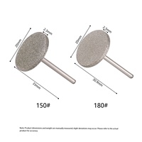 Disque de sablage pour prétraitement des bords de vernis à ongles, outil de meulage de 20 mm