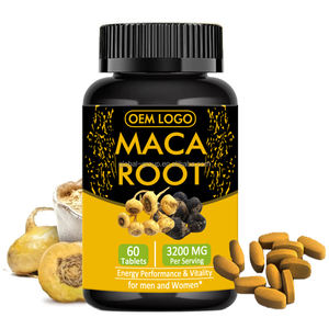 Kapsul bubuk akar <span class=keywords><strong>Maca</strong></span> organik Label pribadi <span class=keywords><strong>1000</strong></span> <span class=keywords><strong>mg</strong></span> dengan suplemen diet Ginseng energi kuat pil <span class=keywords><strong>Maca</strong></span> hitam OEM - Product Image 3