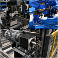 Réducteur planétaire à angle droit série HAS, engrenage frontal P0-P2, jeu réduit, IP65, efficacité 97%, OEM pour robot de découpe laser