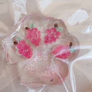 NEW Viral Grape Cat Paw <b>Squishy</b> Toy - Bestseller Cute Fidget Stress Relief Gift for Teens&Adults Therapy Party Favors - Product Image 4