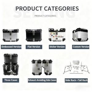 Vente directe d'usine 20L+20L Ensemble de valises latérales universelles pour <span class=keywords><strong>moto</strong></span>, boîte de réservoir de <span class=keywords><strong>moto</strong></span>, boîte latérale en aluminium pour <span class=keywords><strong>moto</strong></span> - Product Image 5