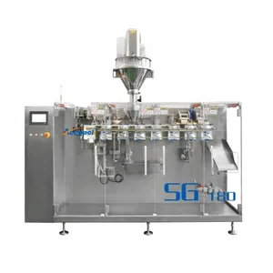 New Efficient Automatic Plastic Pouch Multi-Function Packaging Machine For Filling Labeling Capping Of Food Juice Coffee-Bags