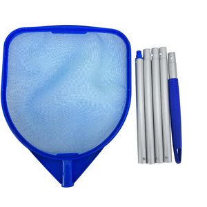 مصفاة أوراق مثلثة الشكل مصنوعة من مادة البولي إيثيلين مع مقبض بلاستيكي وخمسة أعمدة قابلة للتعديل لحمامات السباحة والمنتجعات الصحية موديل S16 - Product Image 5