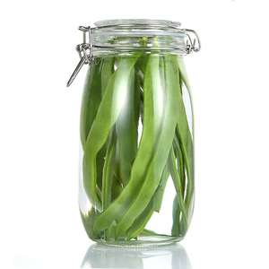 Tarros de vidrio herméticos para almacenamiento de alimentos, conjunto de tarros de vidrio con tapas de Clip, contenedor sellado hermético - Product Image 4