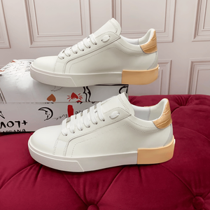 เทรนด์แฟชั่นรองเท้าผ้าใบพิมพ์ลายสีส้มสำหรับผู้ชายและผู้หญิงปี 2026 รุ่นใหม่  วัสดุทอแบบแบน  ใส่ได้ทุกวัน  สไตล์ลำลอง  ยี่ห้อ Gabbna - Product Image 6