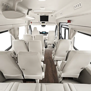 รถบัสไฟฟ้า 19 ที่นั่ง รถโค้ชพลังงานใหม่ขนาดเล็ก พร้อมเกียร์อัตโนมัติ สำหรับพวงมาลัยซ้าย - Product Image 6