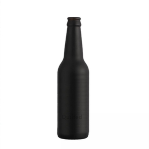 Bán buôn <span class=keywords><strong>330</strong></span> <span class=keywords><strong>ml</strong></span> 12oz Matte đen trắng hổ phách bia chai để đóng gói chai thủy tinh với vương miện Mũ bia chai <span class=keywords><strong>330</strong></span> <span class=keywords><strong>ml</strong></span> - Product Image 2