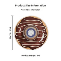 Sınır Ötesi Yeni Stil Karikatür Donut Şeklinde Parmak Ucu Döndürücü Eğitici Stres Giderici Oyuncak Model ZSYKL-202 Gençler İçin (15-35)