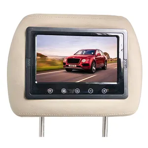 No zipper The factory directly sells 7-inch AV touch button headrest display and rear seat entertainment display