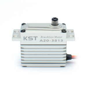 Nuovo Servo Digitale Brushless KST A20-3813 <span class=keywords><strong>4</strong></span> <span class=keywords><strong>3</strong></span>.000G 0,12 Secondi ad Alta Pressione con Ingranaggi in Acciaio Temprato al Bronzo Fosforoso - Product Image 2
