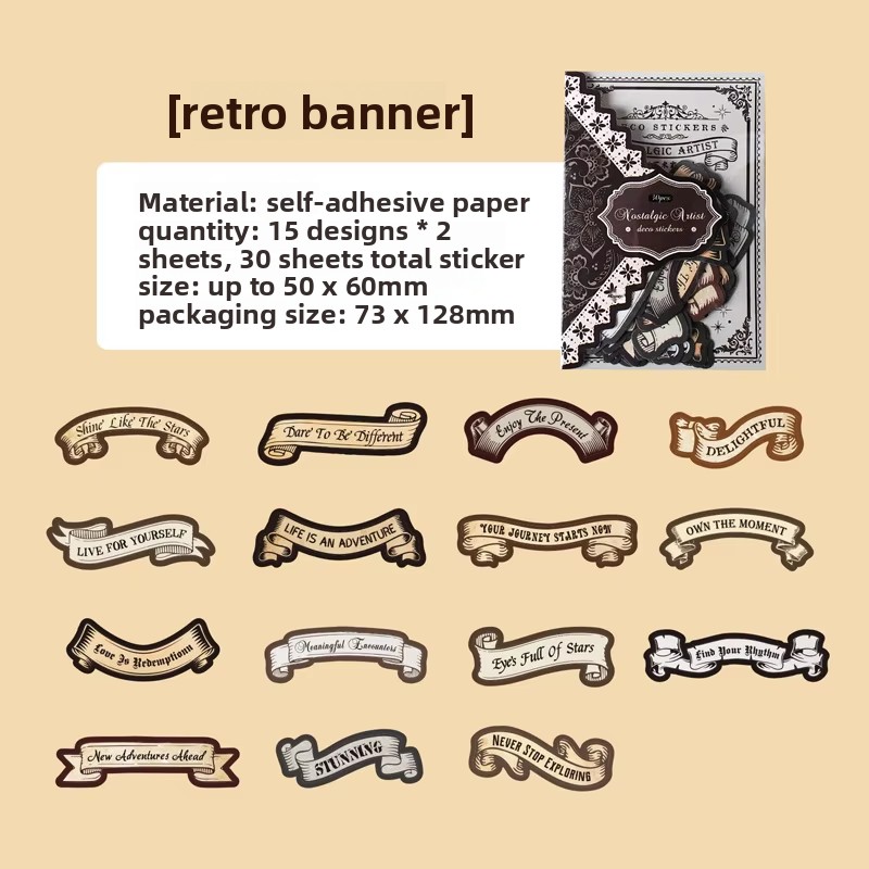 Uno striscione vintage