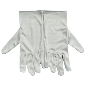 Gants antidérapants pour écran tactile, pour l'industrie de la bijouterie, en microfibre noire, pour montres et bijoux - Product Image 1