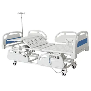 سرير كهربائي متعدد الوظائف للمستشفيات 311PN سرير للعناية بالمستشفيات مزود بعمود لنقع الدم