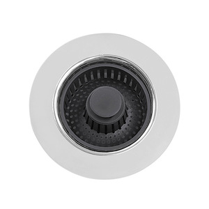 Stainless steel kitchen <b>sink</b> spring-loaded drainer, dishwasher filter, vegetable wash basin <b>basket</b>, funnel, <b>sink</b> floor drain - Product Image 4
